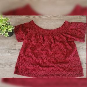 Off the shoulder top